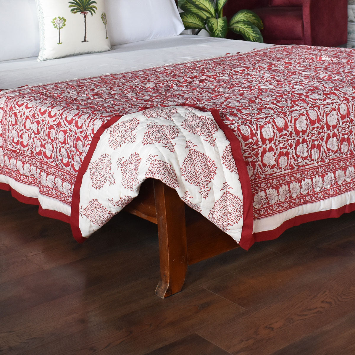 Jaipuri Razai With Natural Dyes Single | Bauhaus Lolipop 502191