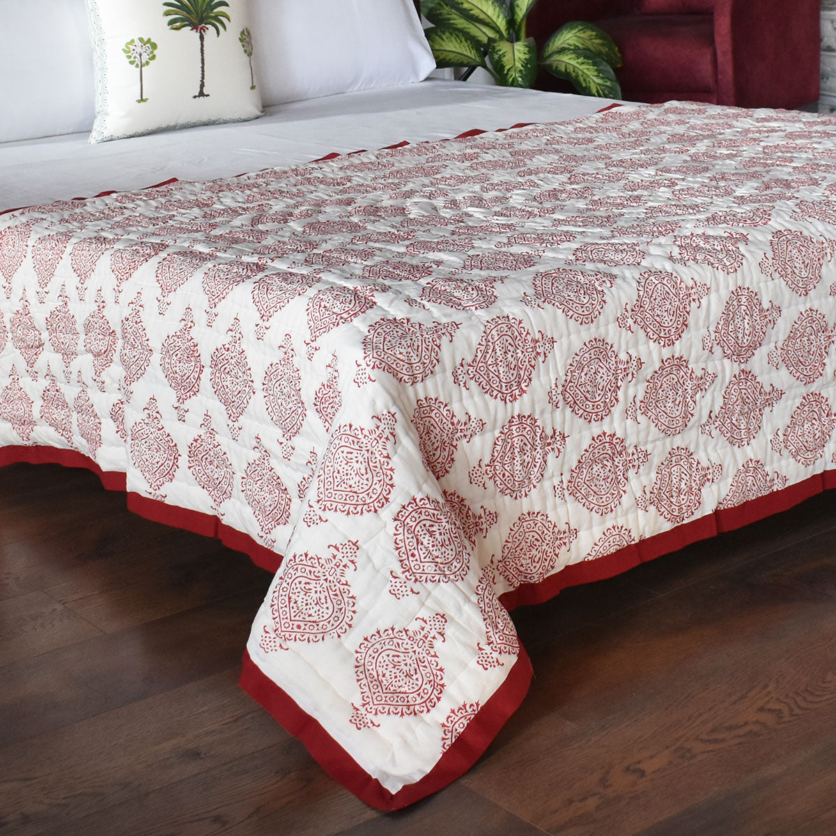 Jaipuri Razai With Natural Dyes Single | Bauhaus Lolipop 502191