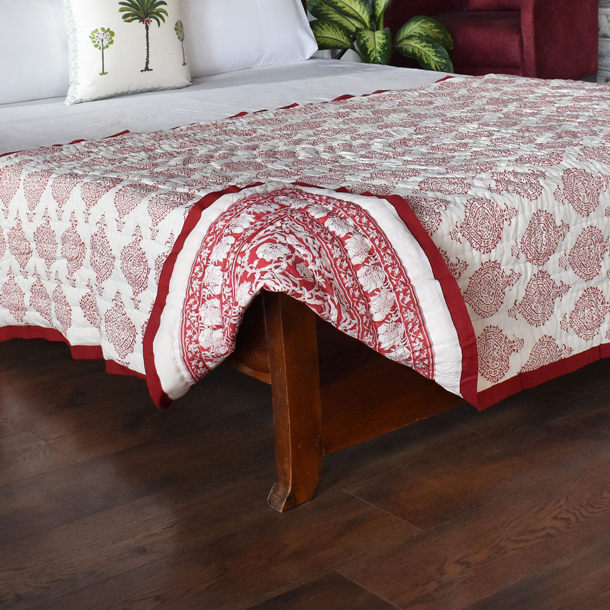 Jaipuri Razai With Natural Dyes Single | Bauhaus Lolipop 502191