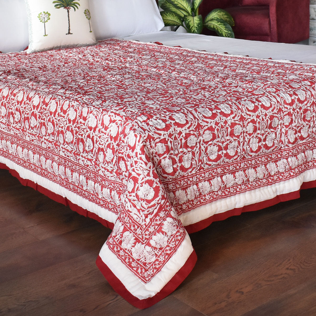 Jaipuri Razai With Natural Dyes Single | Bauhaus Lolipop 502191