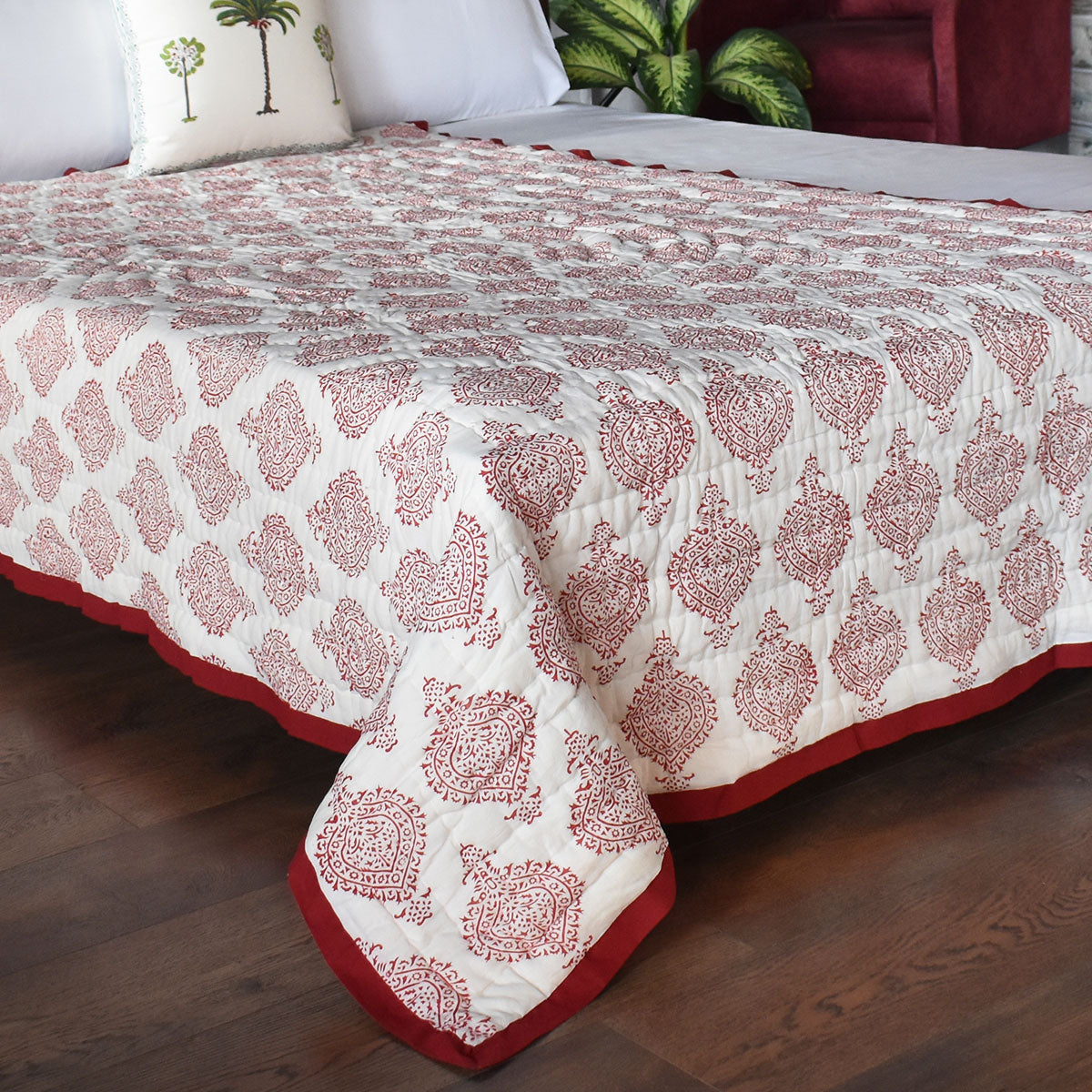 Jaipuri Razai With Natural Dyes Single | Bauhaus Lolipop 502191