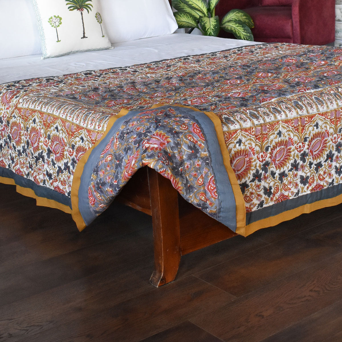 Lightweight Bedspread For Single Bed | Bird Of Paradise Gud 204347