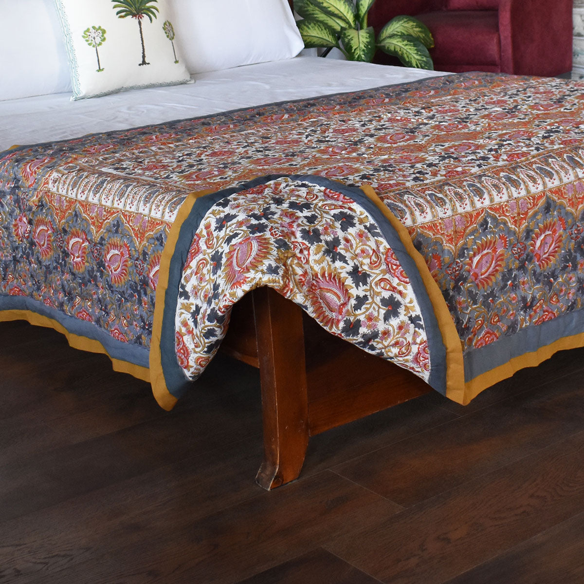 Lightweight Bedspread For Single Bed | Bird Of Paradise Gud 204347