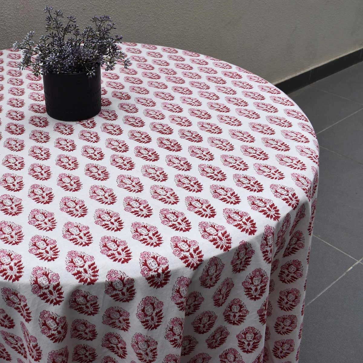 180 Cm Round Tablecloth Boota Lolipop