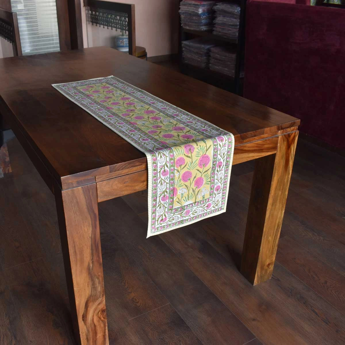 Dining Table Runner Desert Blossom Pink Gud