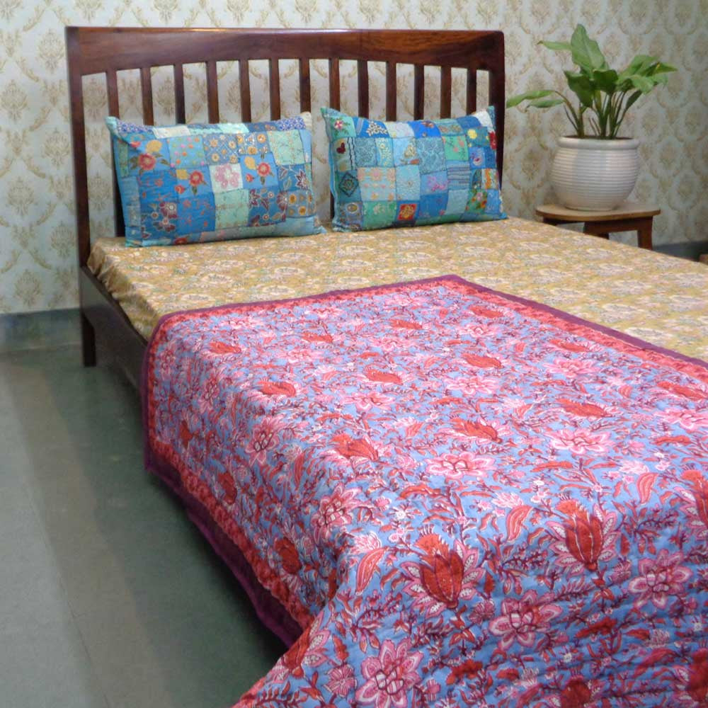 Eco-Friendly Natural Dyed Baby Bedding | Firdaus Gud 204865