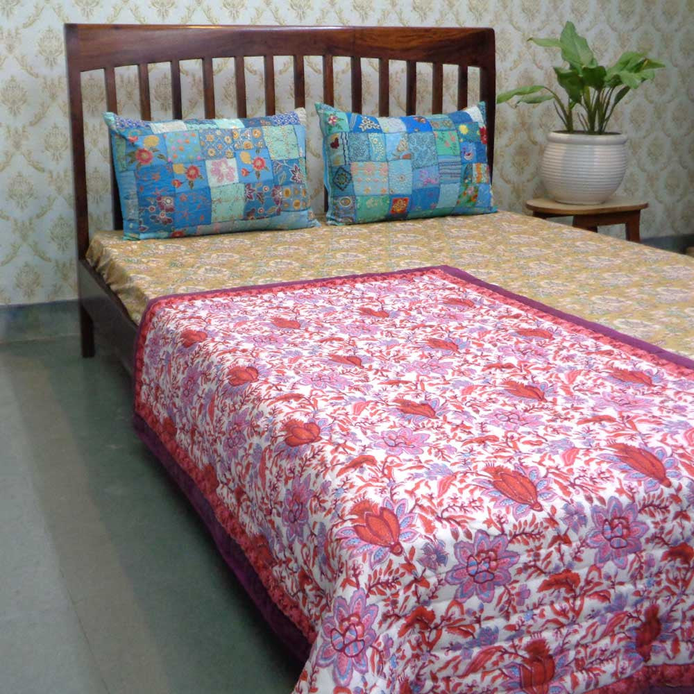 Eco-Friendly Natural Dyed Baby Bedding | Firdaus Gud 204865