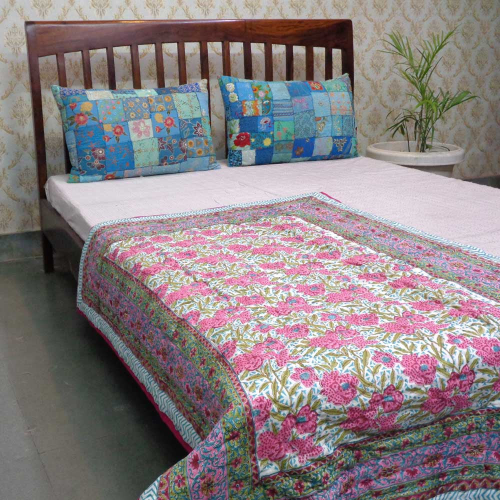 40 X 55 Inch Baby Quilt | Flower Candy 205977