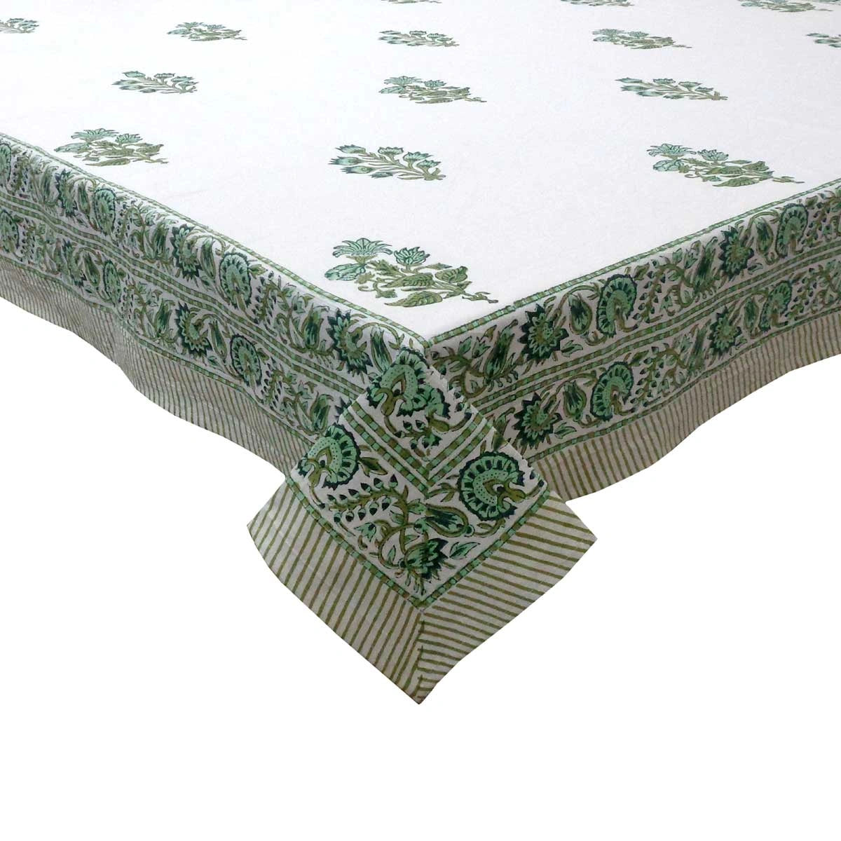 Fine Cotton Table Cover | Hari Bagia Boota 605180