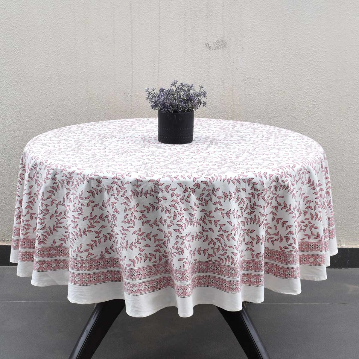Celebration Round Table Decor Harmony Peach Open