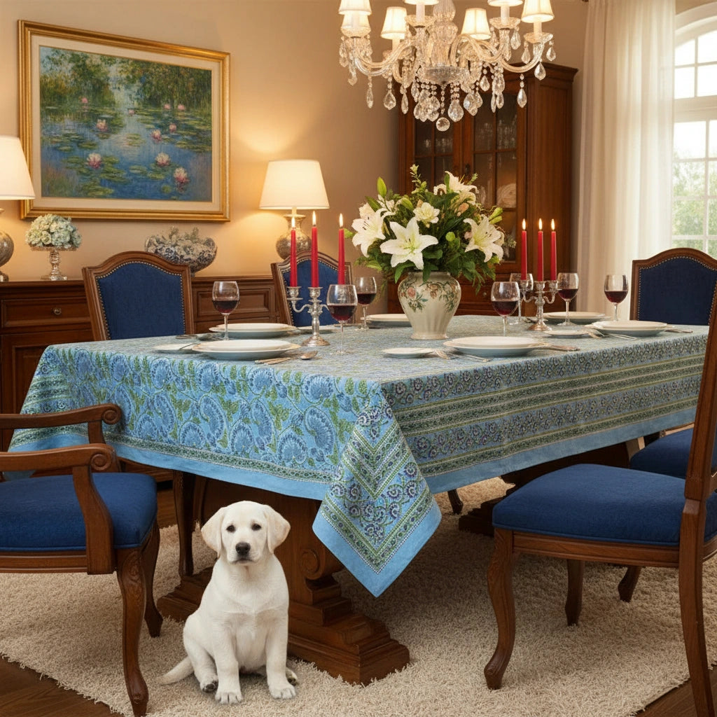 Generous Tablecloth For Large Tables | Kamal Aqua Gud 105995