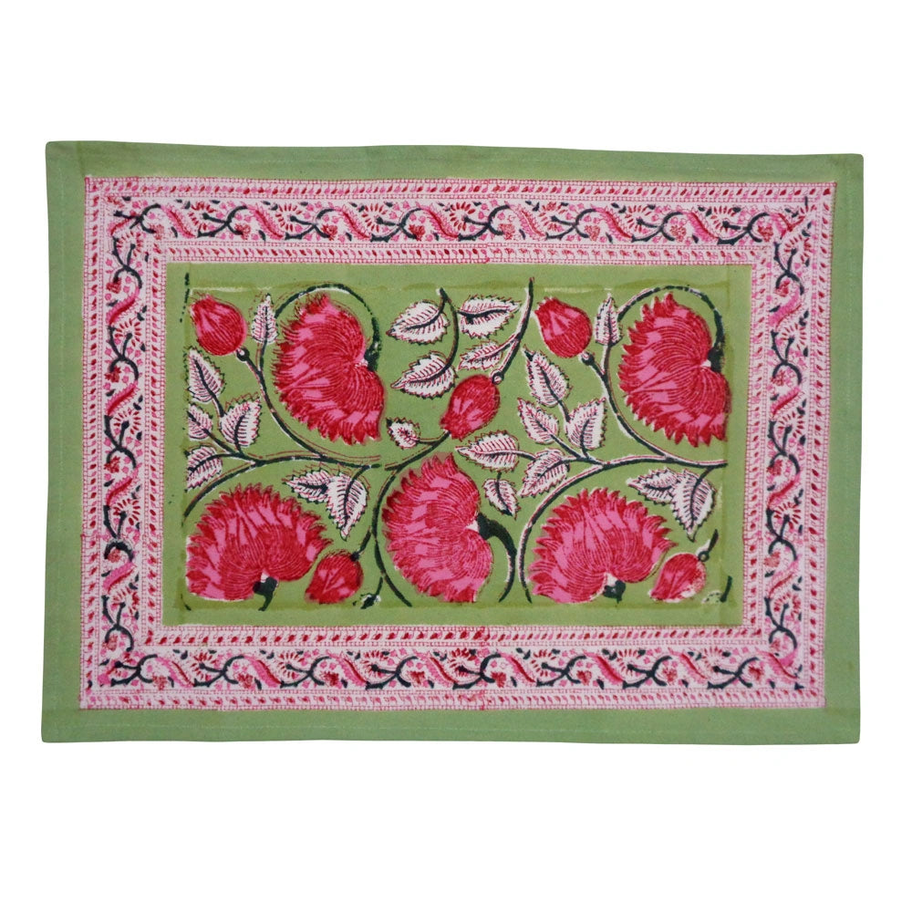 Picnic Table Mats  (Set of 2 Table mats) | Kamal Gulabi Gud 206591