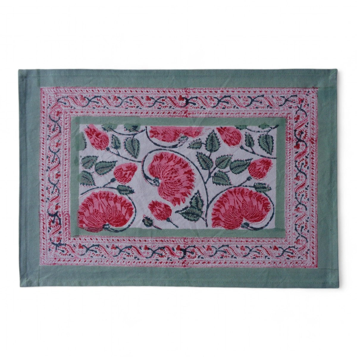 Special Occasion Table Linen (Set of 2 Table mats) | Kamal Gulabi Open 103739