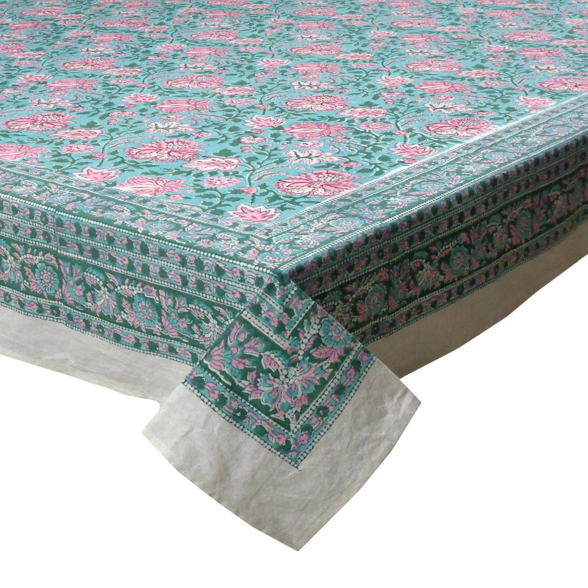 Christmas Tablecloth 180x270 cms | Mohini Green Gud 620605