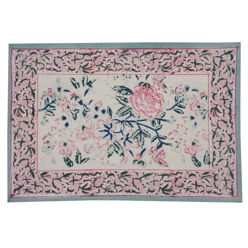 Ethnic Print Table Mats (Set of 2 Table mats) | Naya Gulab Open 102263
