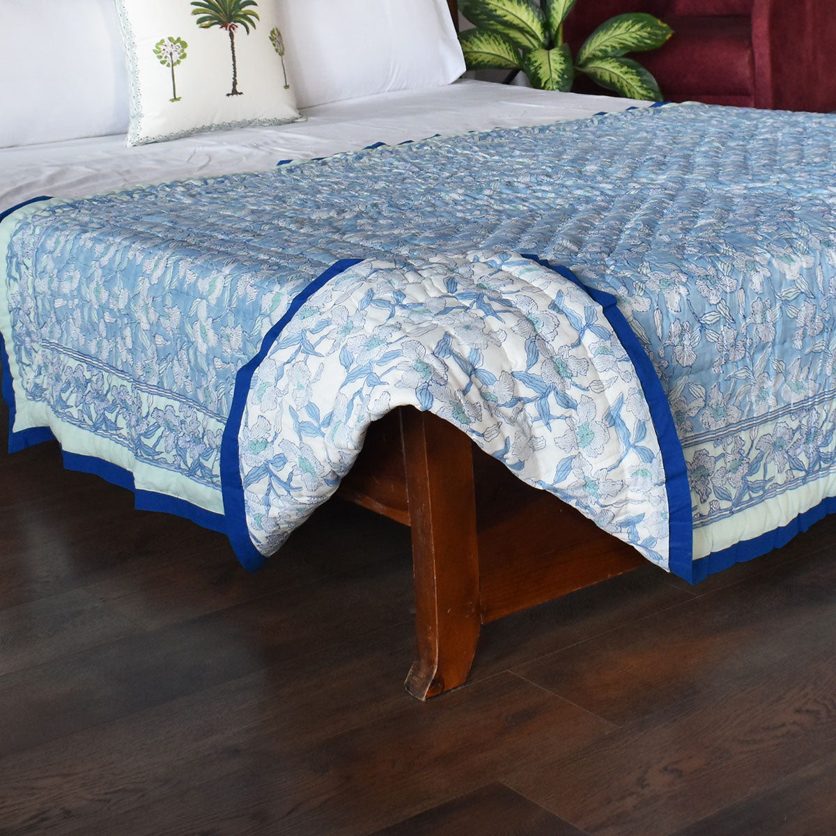 Winter Razai Without Heaviness | Orchid Aqua 203890