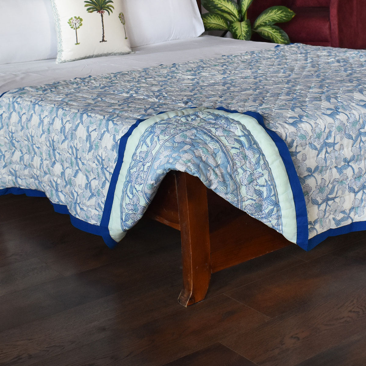 Winter Razai Without Heaviness | Orchid Aqua 203890