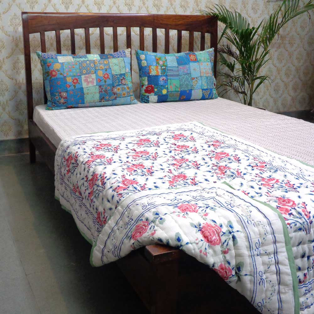 Temperature-Regulating Baby Blanket | Roseline Pink 108751