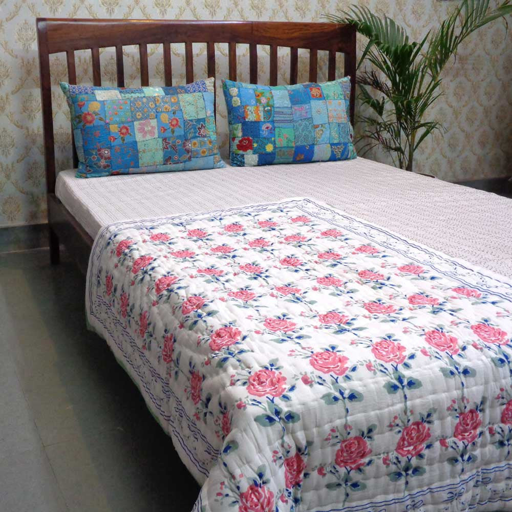 Temperature-Regulating Baby Blanket | Roseline Pink 108751