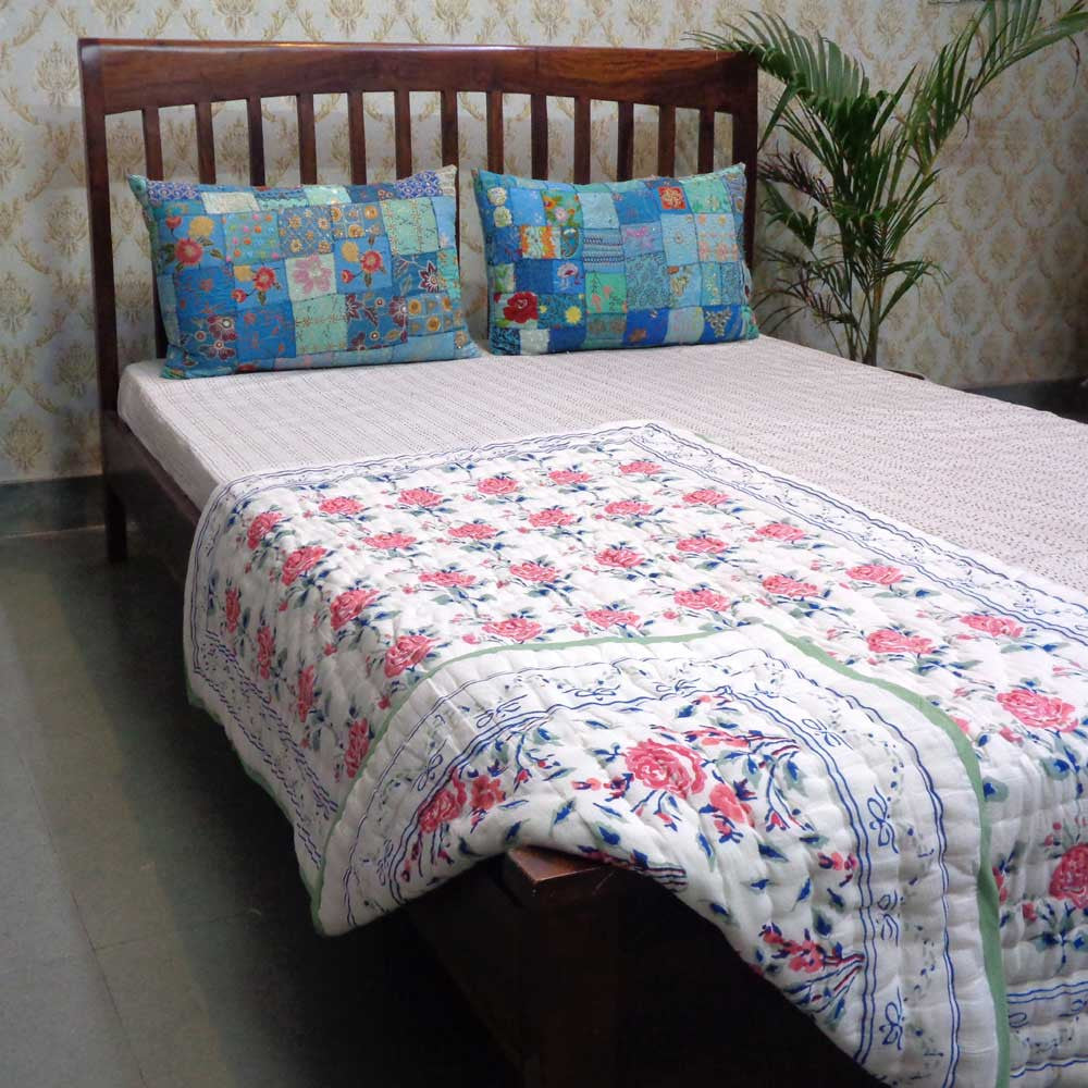 Temperature-Regulating Baby Blanket | Roseline Pink 108751