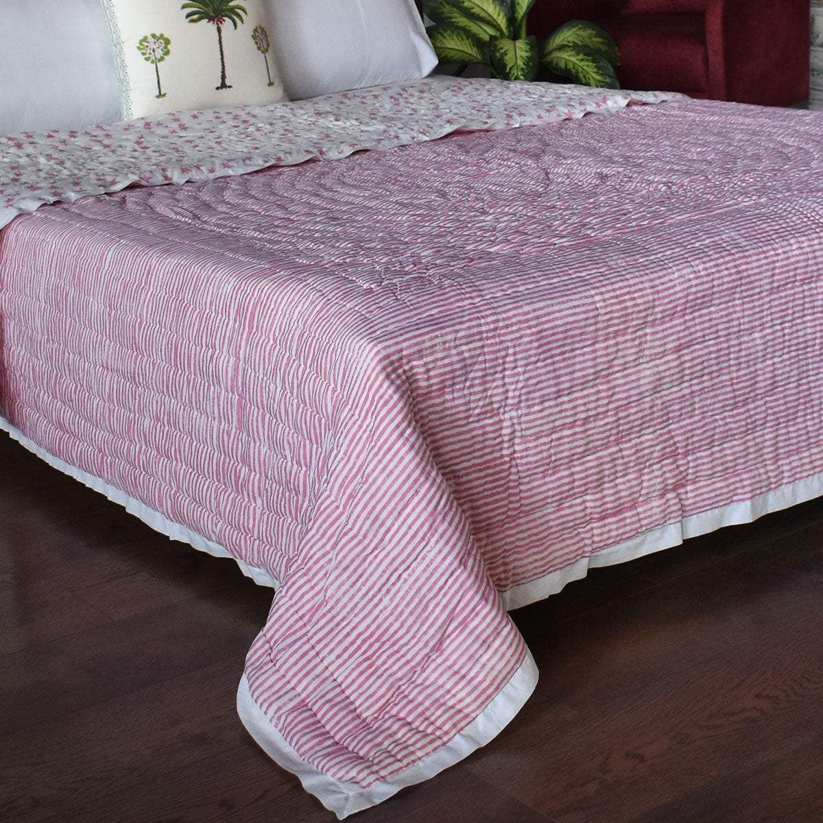 Cool Cotton Blanket For Night Sweats |  Star Pink 202511