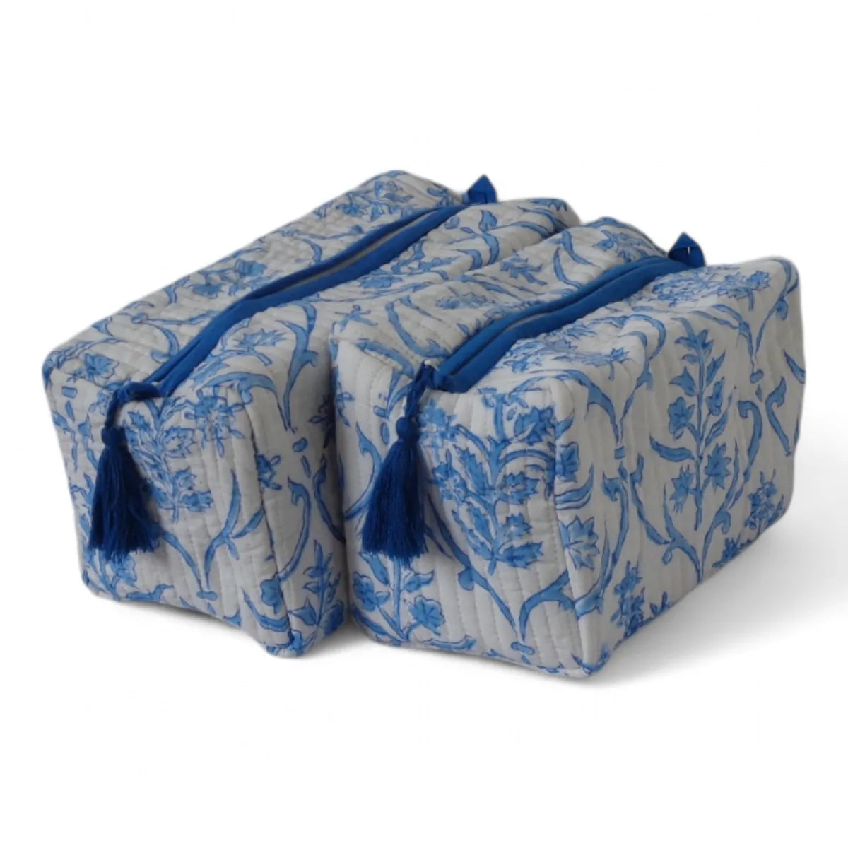 Padded Cosmetic Case (Set of 2) | Vine Leaf Alaskan Open 208679