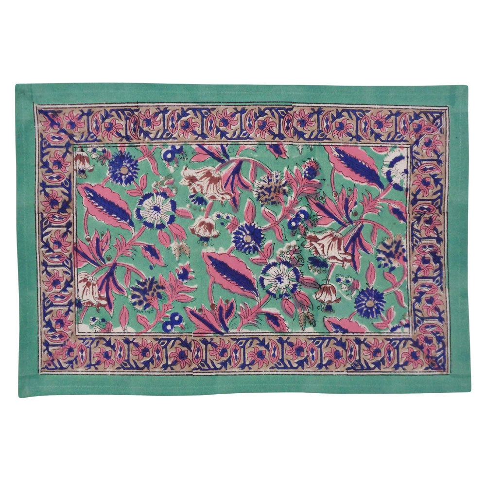 Festival Table Mats (Set of 2 Table mats) | Wild Flower Ocean Gud 207948