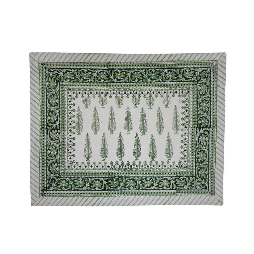 Diwali Table Mats (Set of 2 Table mats) | Winter Fall Tree Vineyard 302395