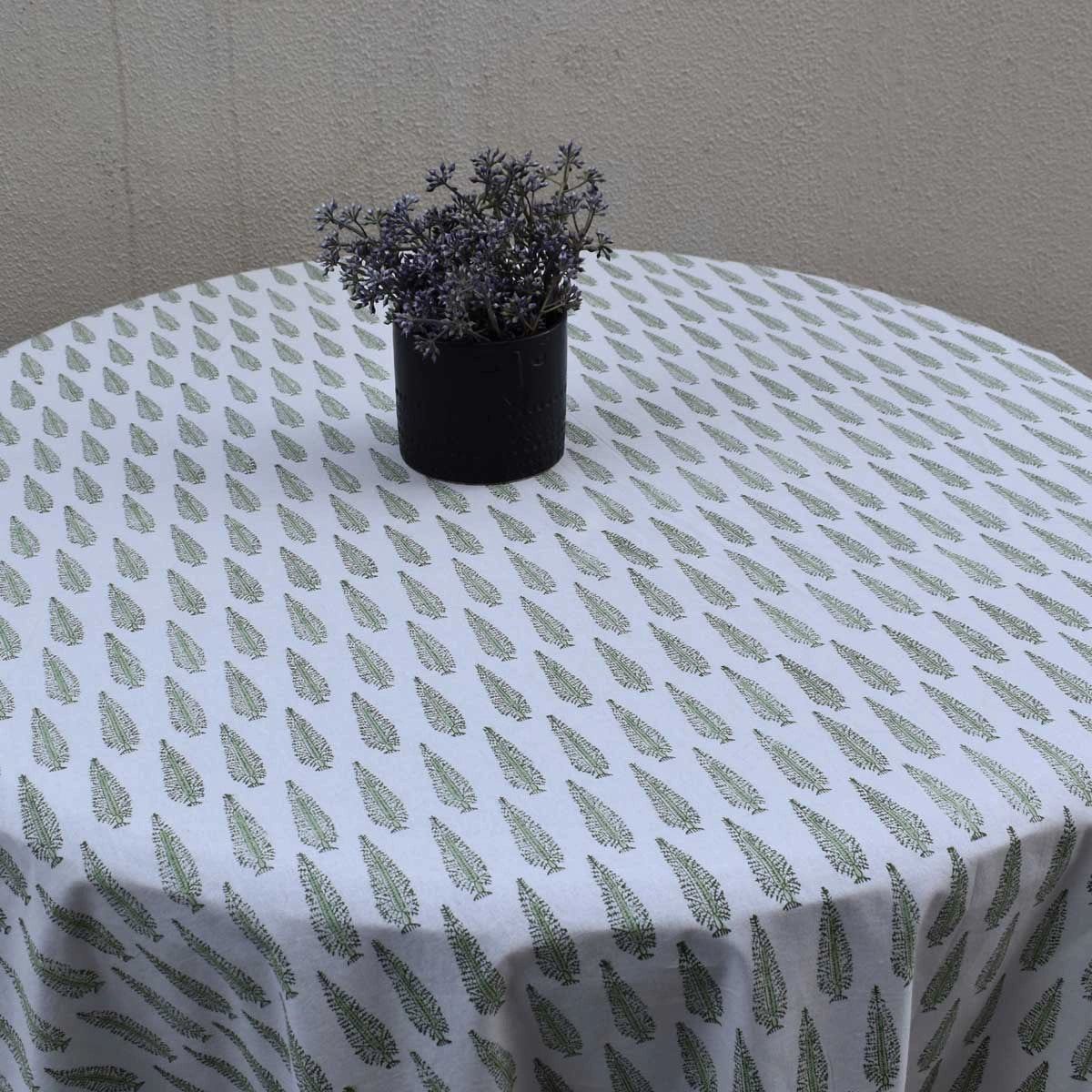 Christmas Tablecloth Winter Fall Tree Vineyard