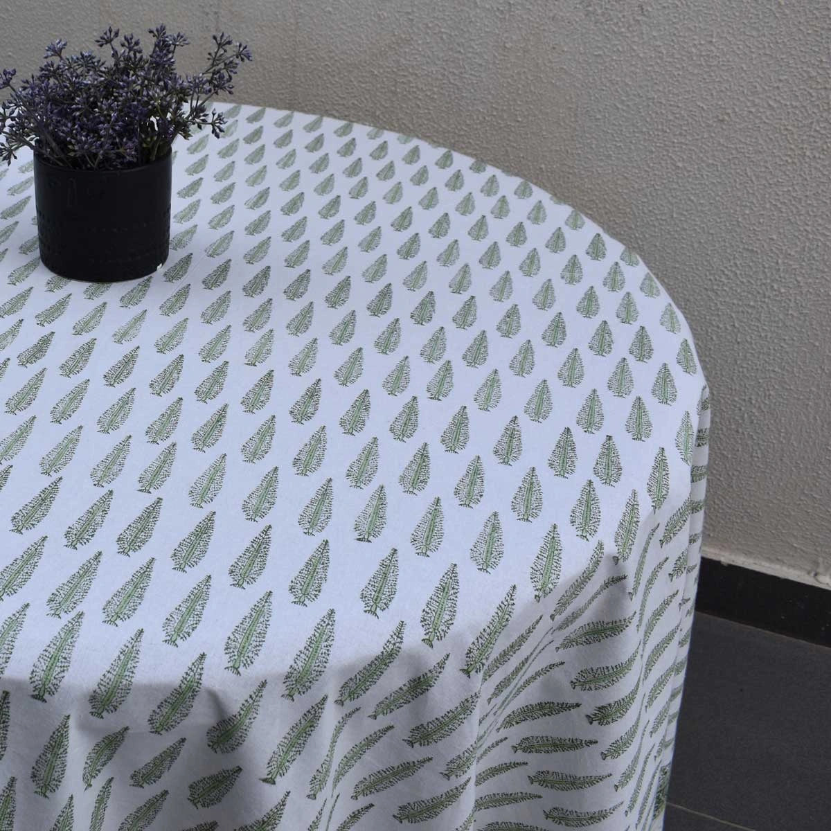 Christmas Tablecloth Winter Fall Tree Vineyard