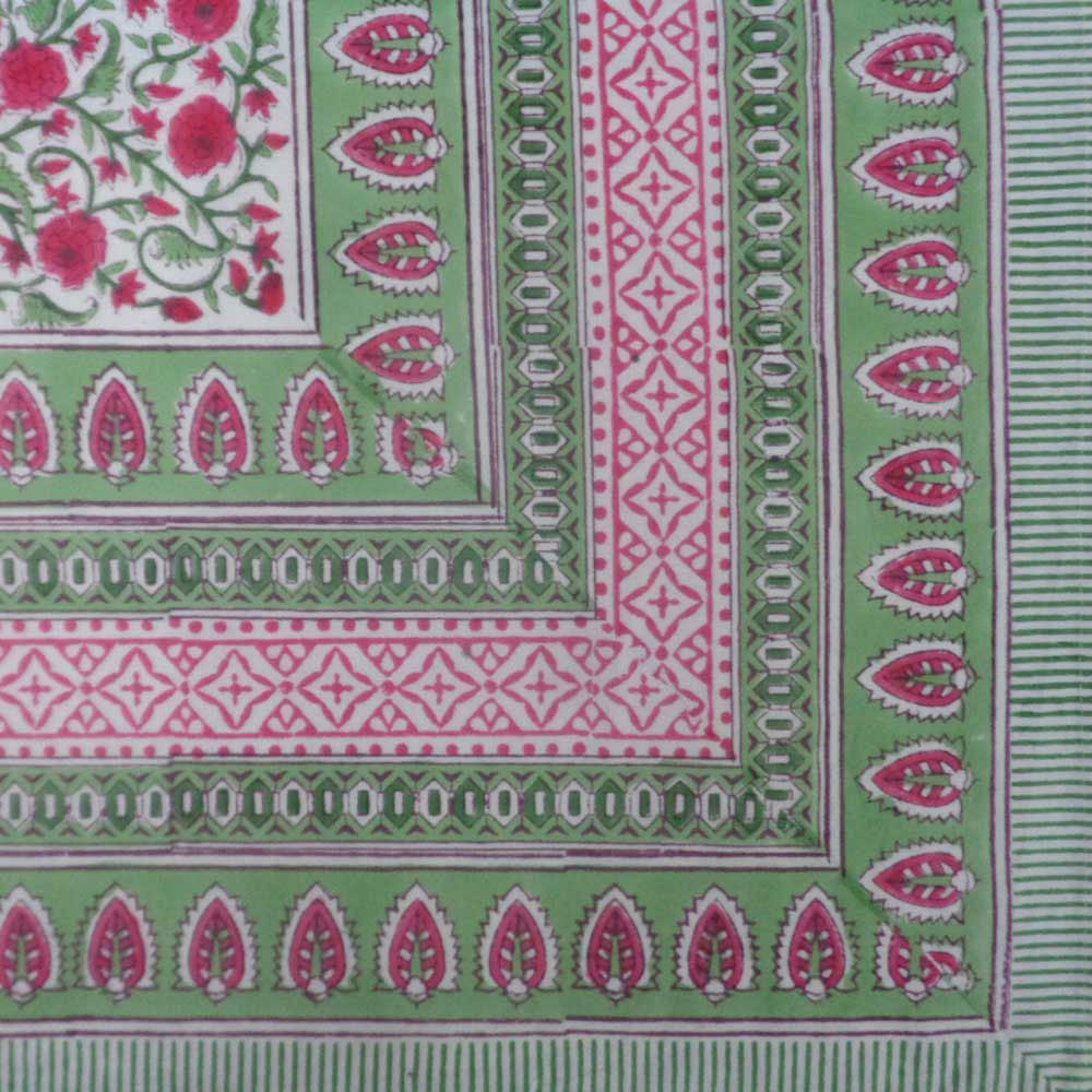 Cotton Tablecloth 180x340 | Pink Blossom Open 109656