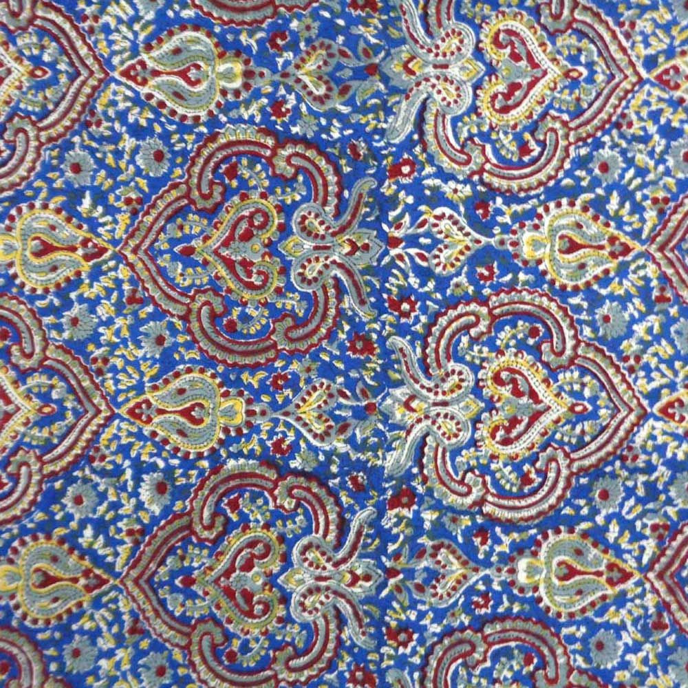 Hand Block Printed Cotton Tablecloth 150x220 cm | Russian Print 9275