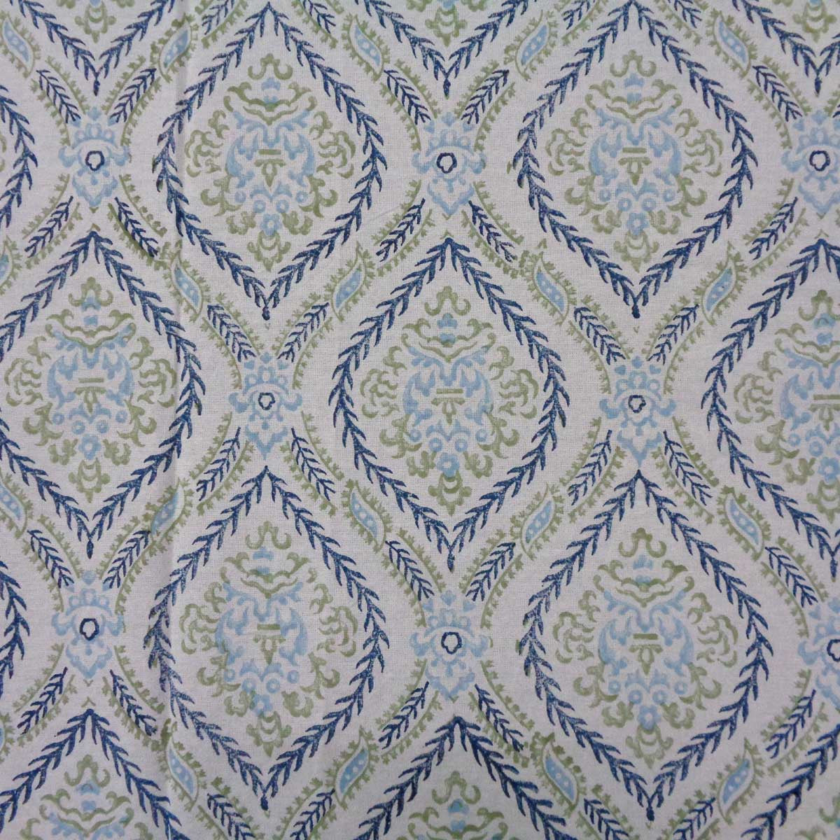 Hand Block Printed Cotton Tablecloth 150x220 cms |  504778