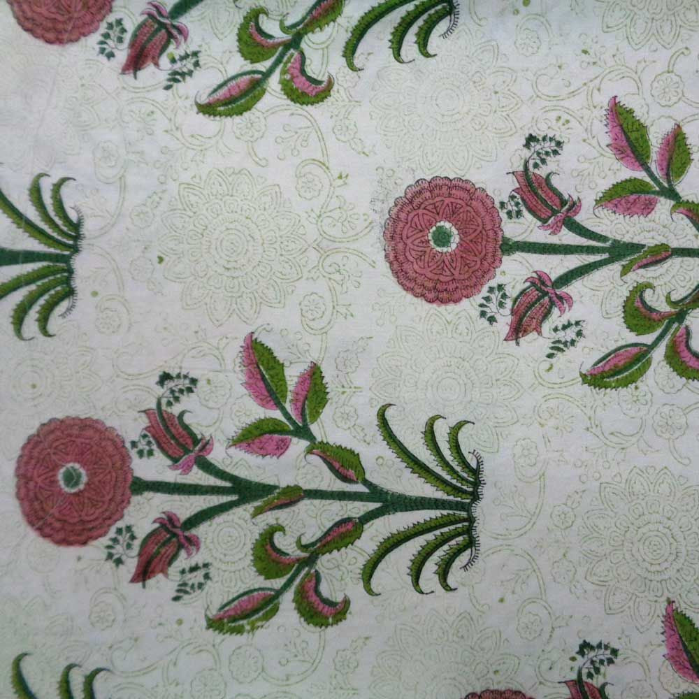 Tablecloth Block Printed in Cotton | Mehrab Boota 8049