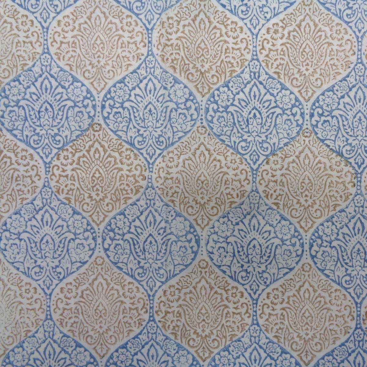 Wood Block Printed Handmade Tablecloth 150x220 cms | 100003