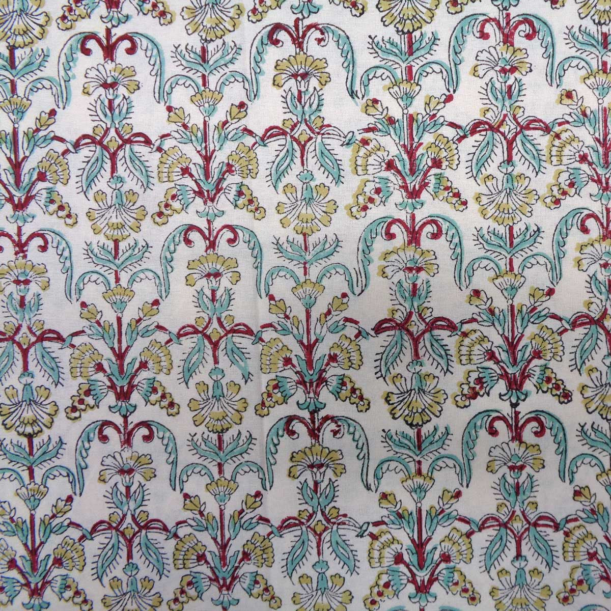 Wood Block Printed Handmade Tablecloth 150x220 cms | 100016