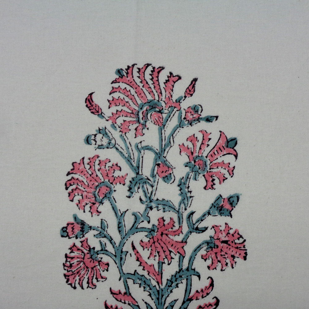 Wood Block Printed Handmade Tablecloth 150x220 cms | 900087
