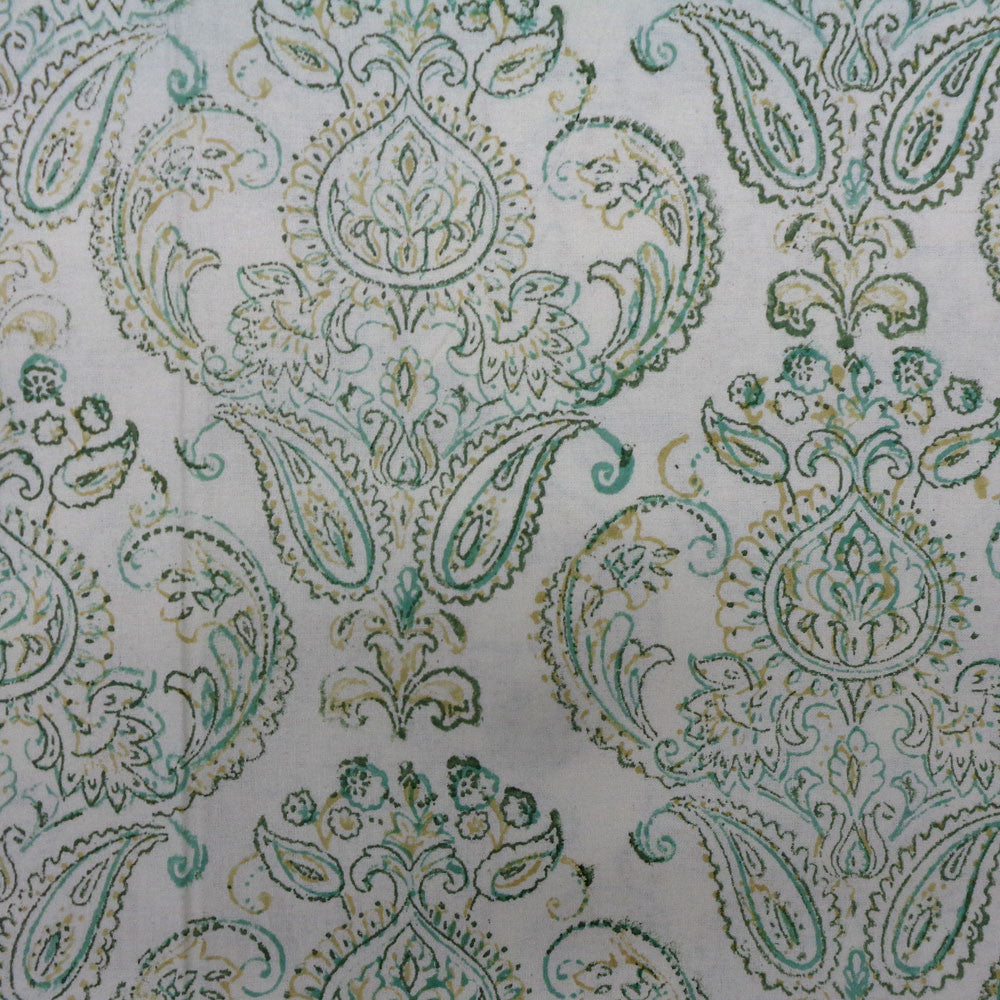 Wood Block Printed Handmade Tablecloth 150x220 cms | 909978
