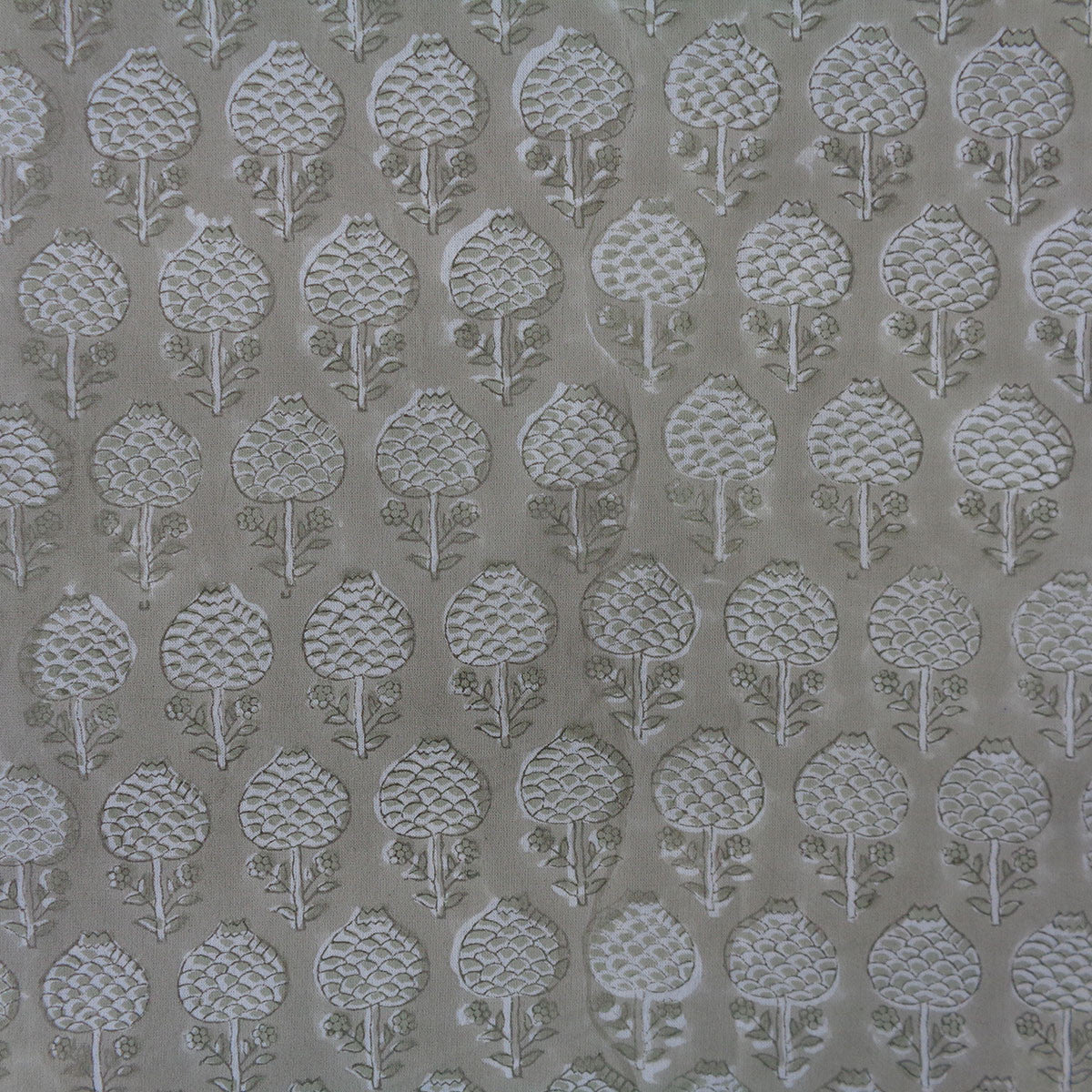 Wood Block Printed Handmade Tablecloth 150x220 cms | Sandstone Grove 202410